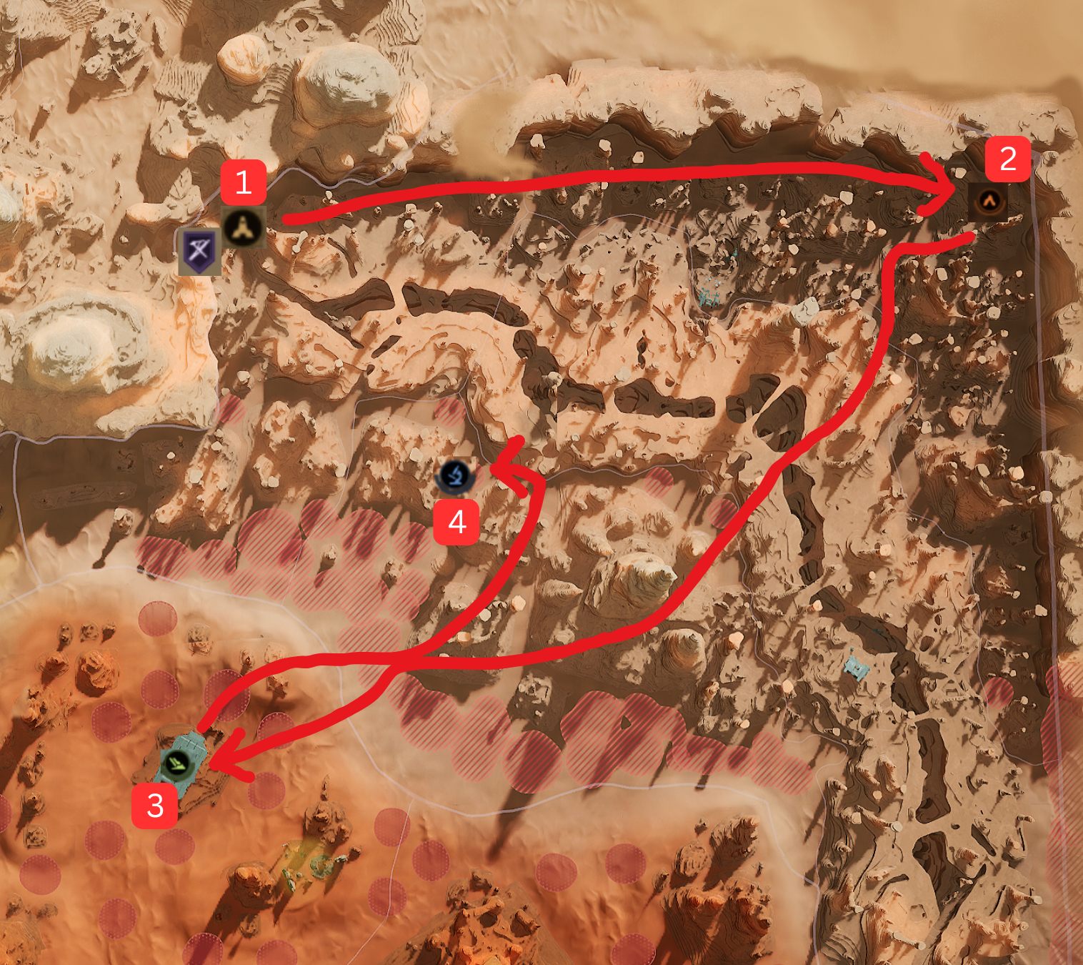 Swordmaster Trainer Location Dune Awakening