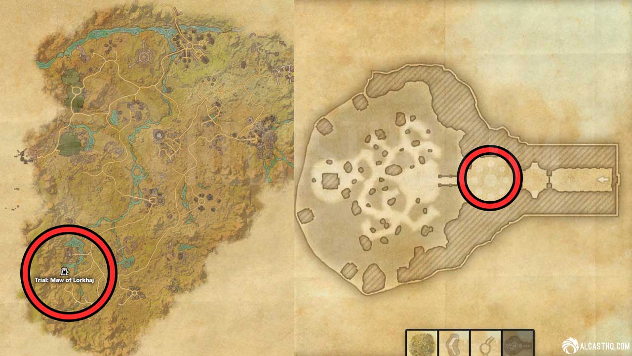 Darkheart Leather Cop lead location in ESO