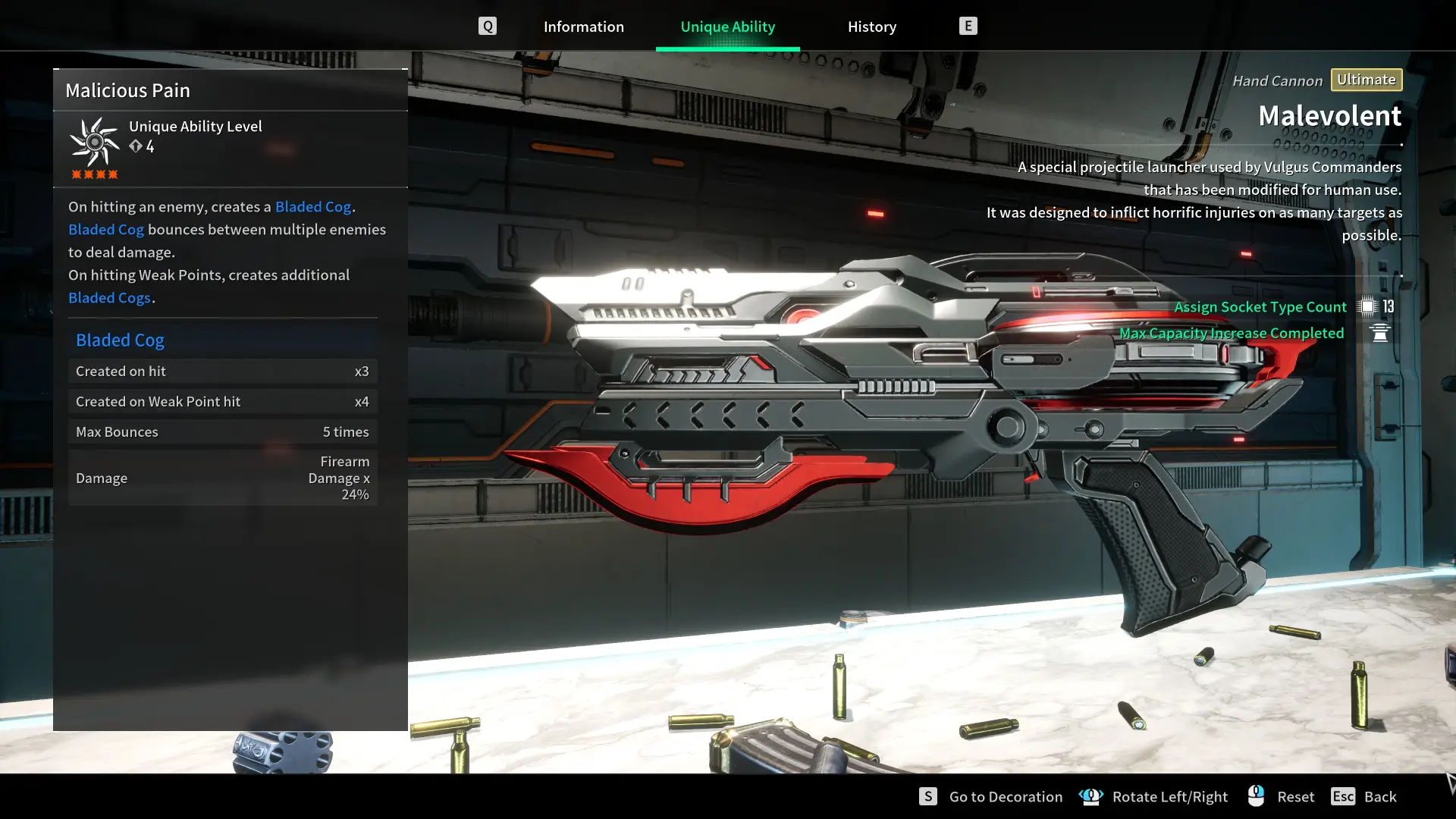 Malevolent Hand Cannon Build The Firstr descendant Malicious Pain Ability