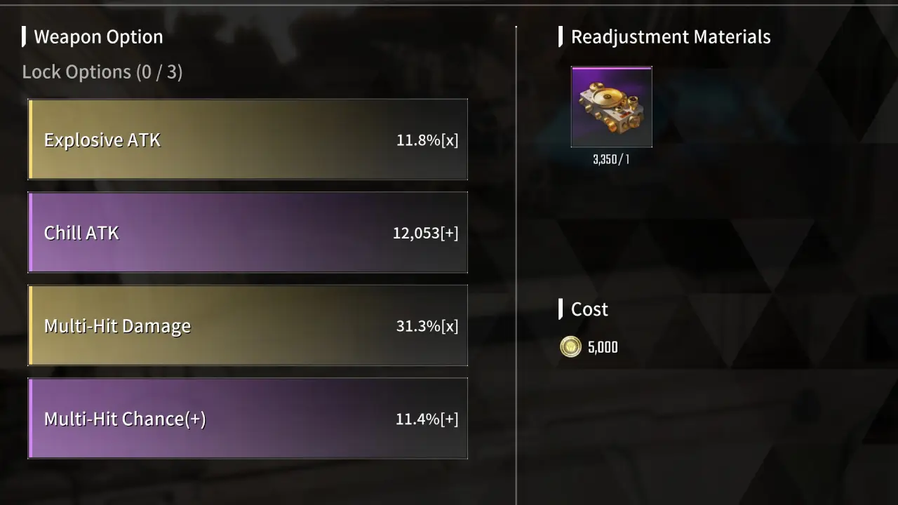 Restored Relic Weapon Readjustment The First Descendant