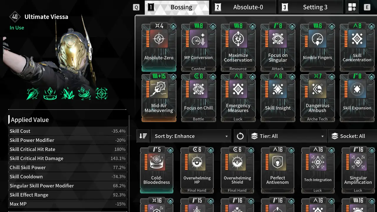 Bossing Viessa Build The First Descendant