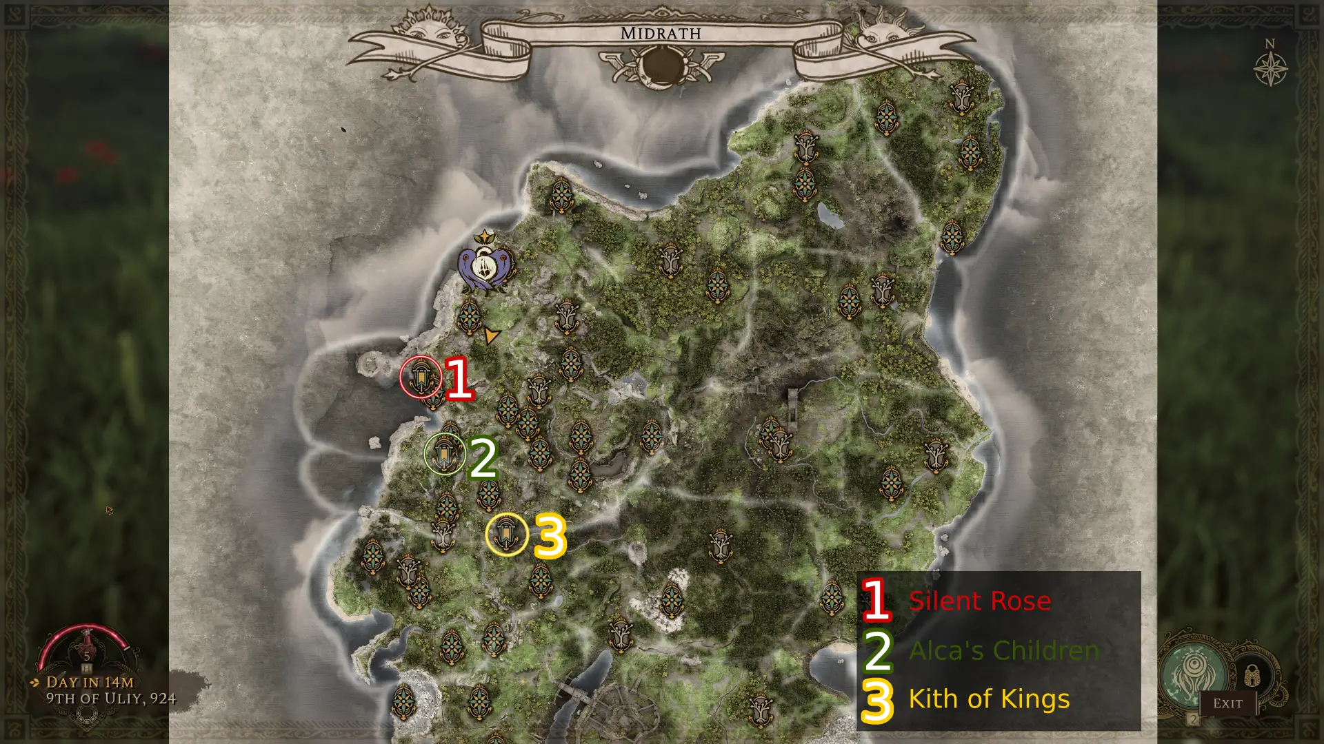 Soulframe Faction Locations
