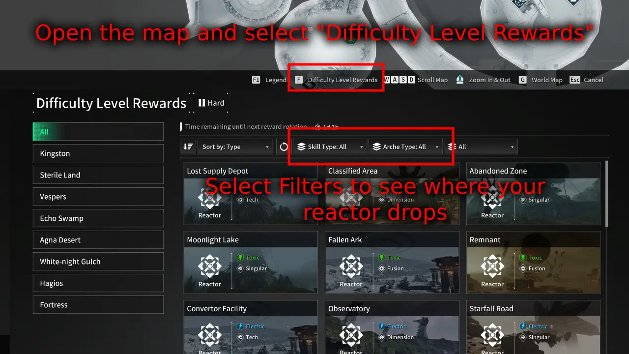 The First Descendant How To Find Reactors