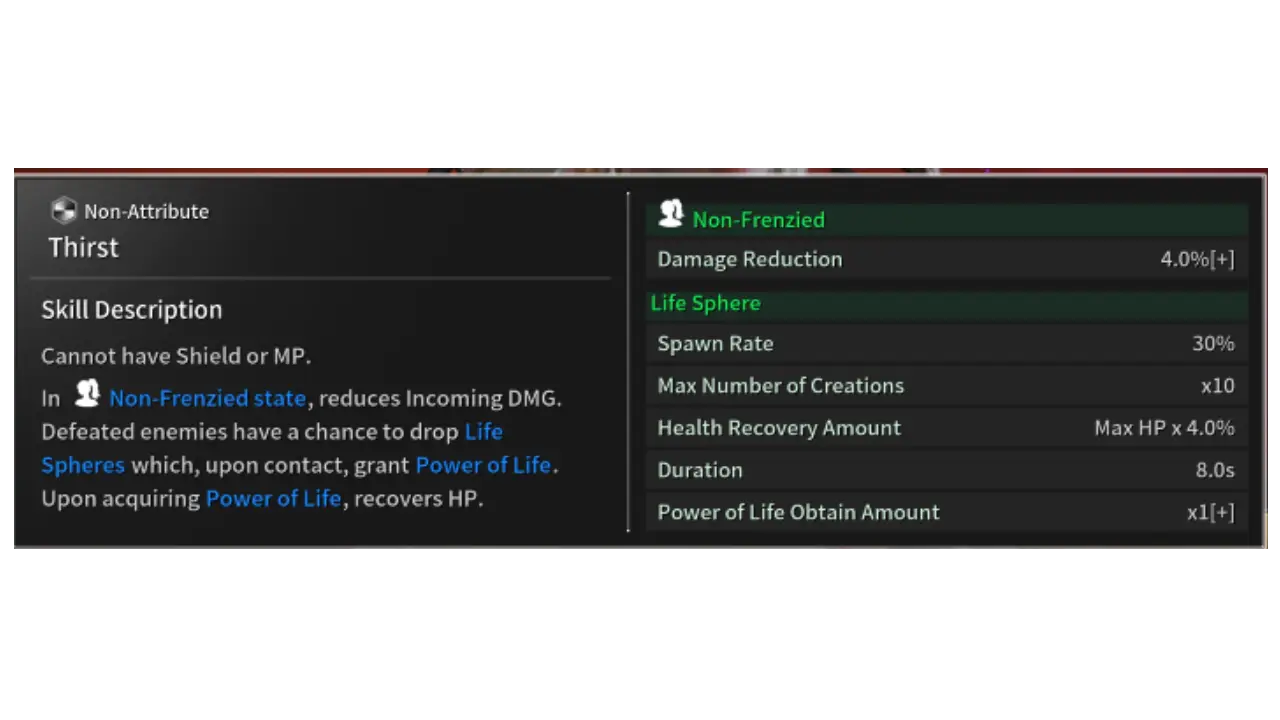 Thirst passive gley tfd