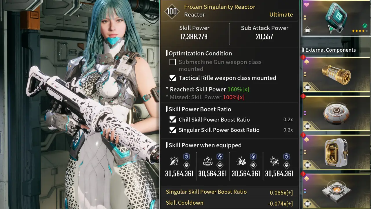 Viessa Frozen Singularity Reactor TFD Build