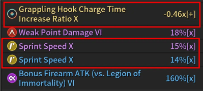 Weapon Cores for Secret Garden Viessa TFD