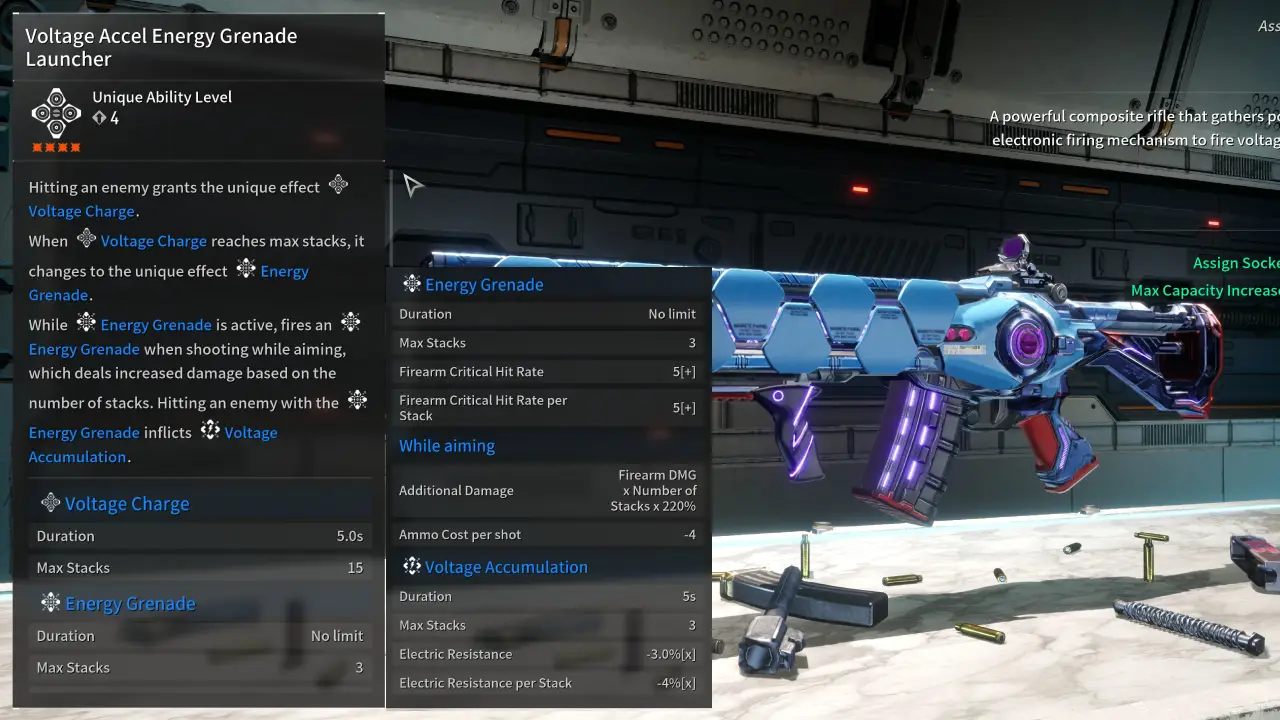 The First Descendant Excava Summary Unique Ability