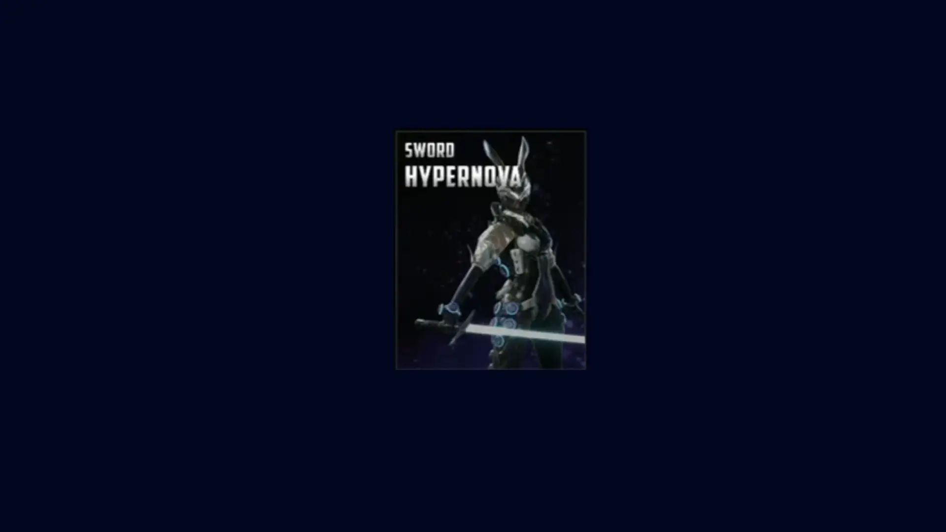 The First Descendant Hypernova Sword Build