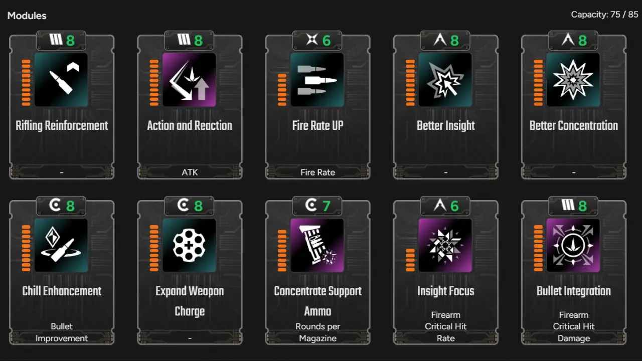 The First Descendant Perforator Build Module Setup