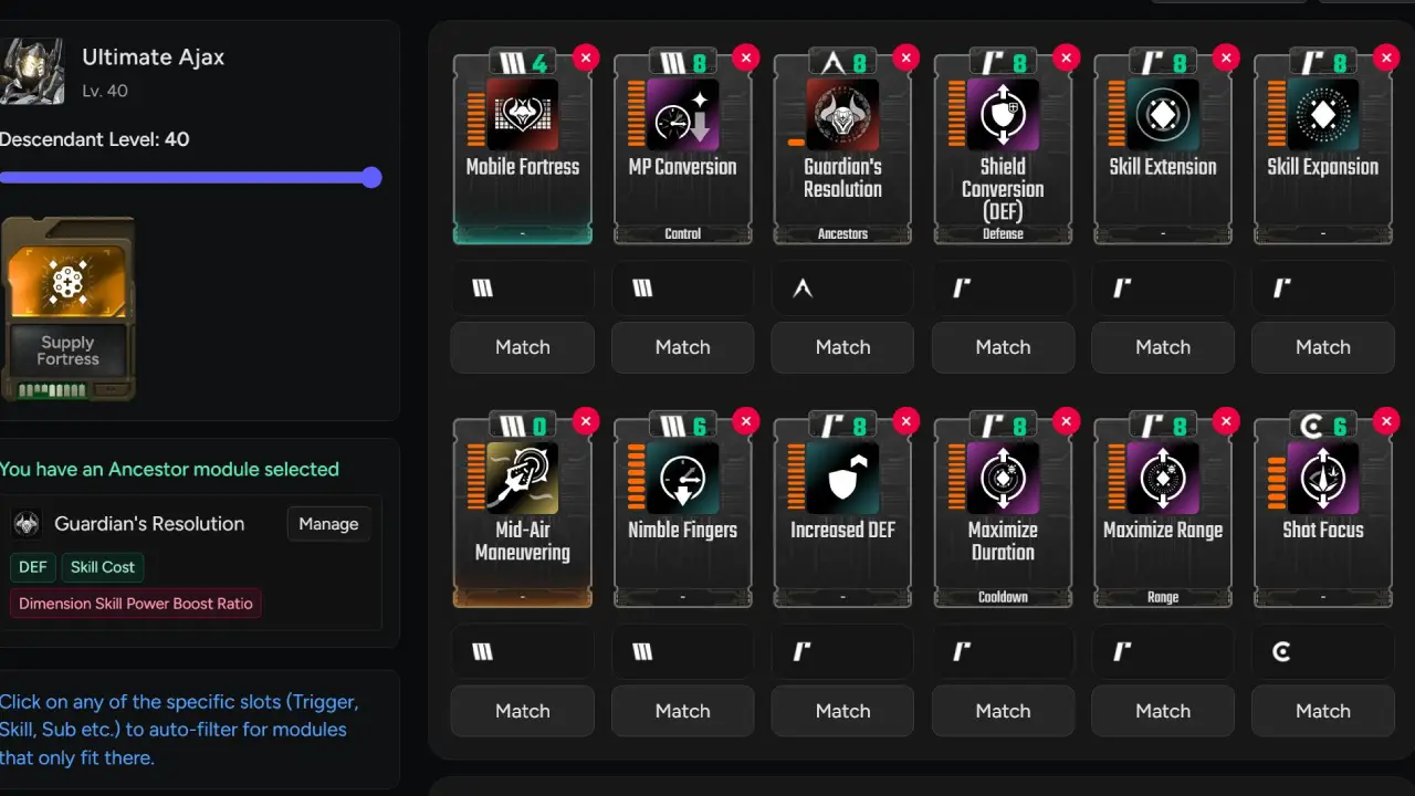 TFD Ajax Mobbing Build Setup