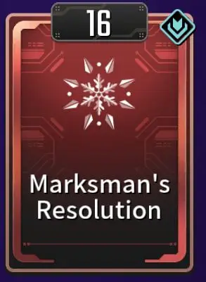 TFD Marksman's Resolution Ancestor Module Hailey