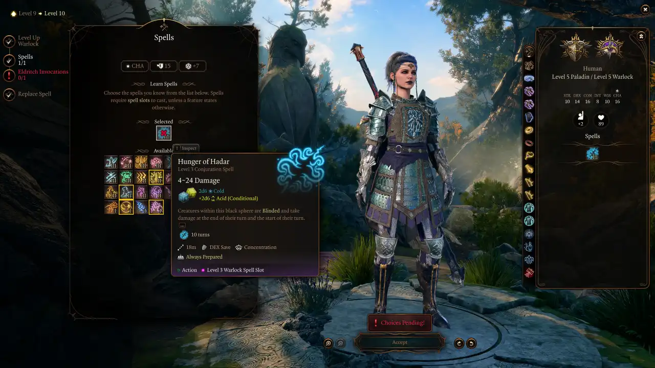 BG3 Lockadin Build Level 10