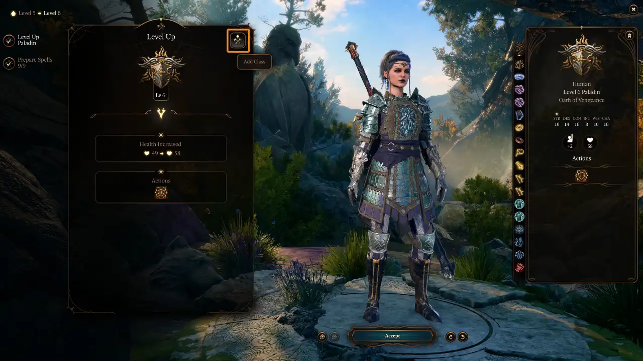 BG3 Lockadin Build Level 6