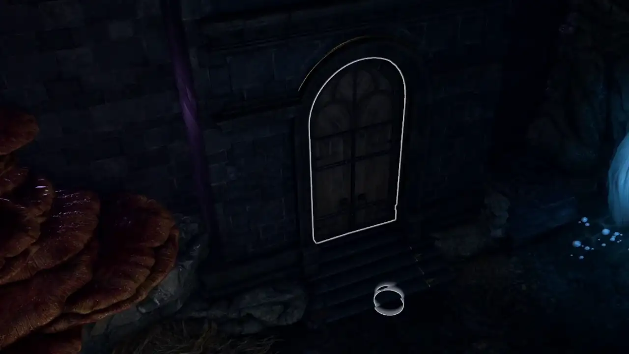 BG3 mushroom door