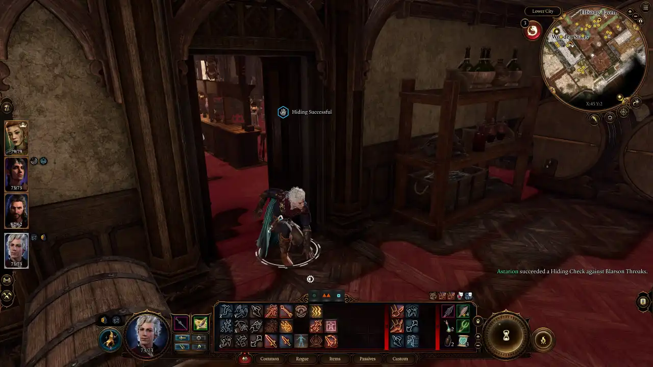 BG3 sneaking hiding guide