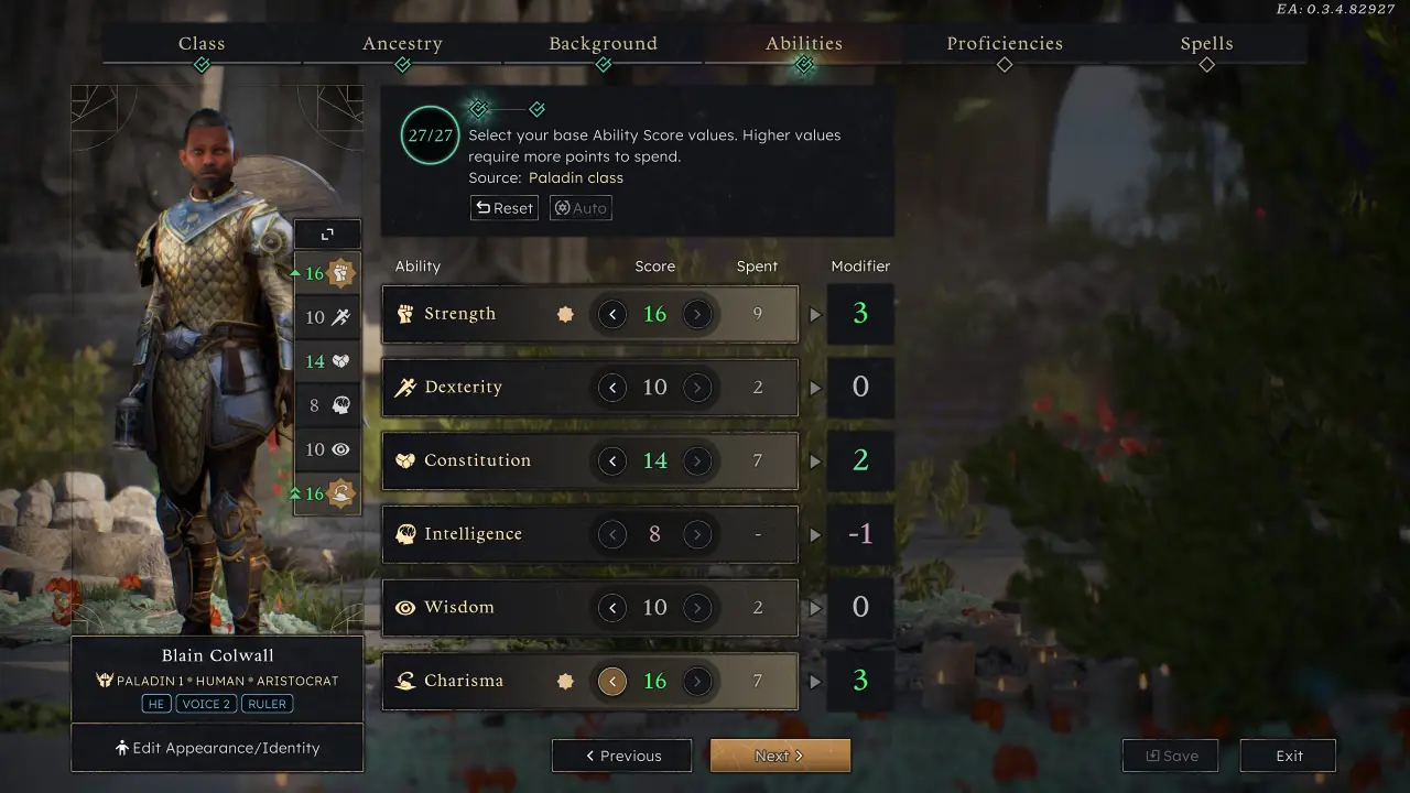 Solasta 2 oath of judgement paladin character creation