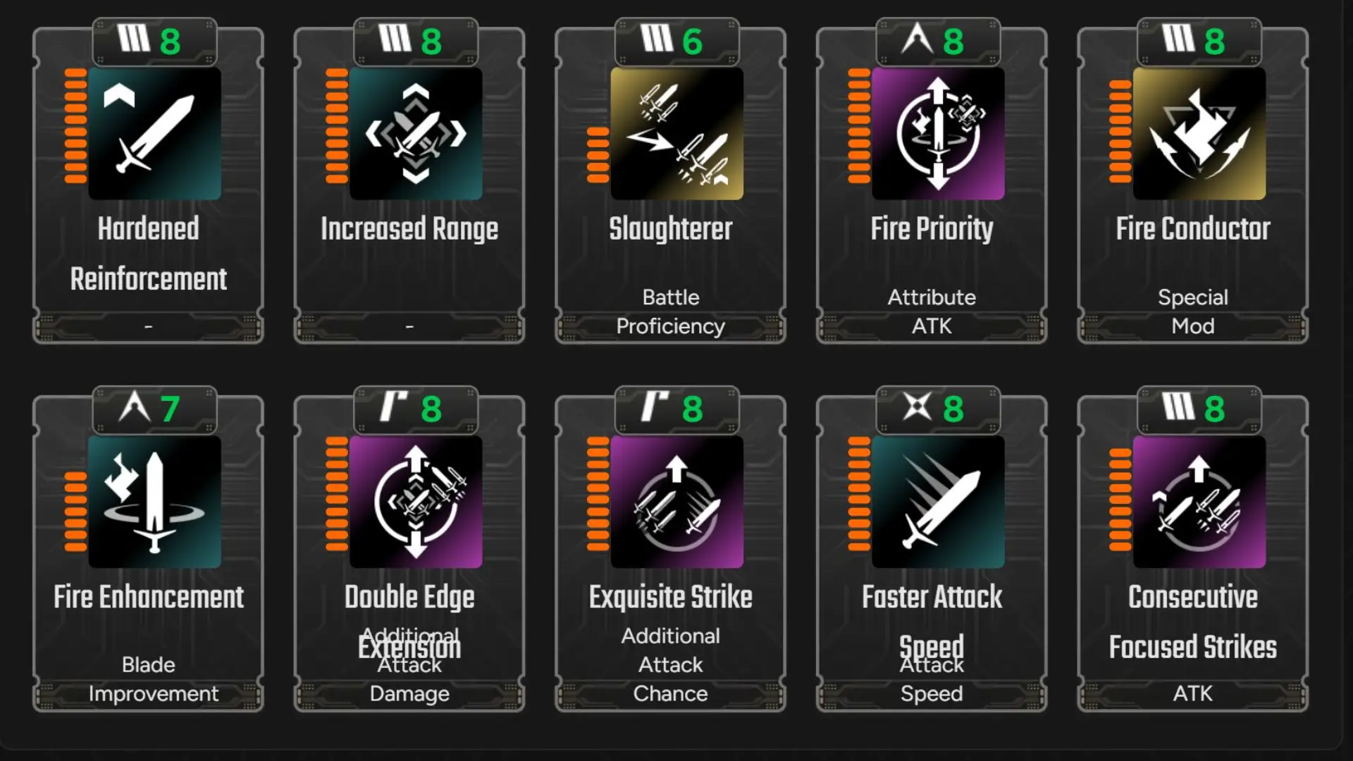 Crime & Punishment Sword Build Modules TFD