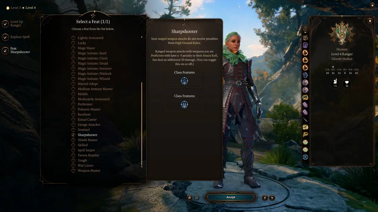 BG3 Dual Crossbow Build level 4