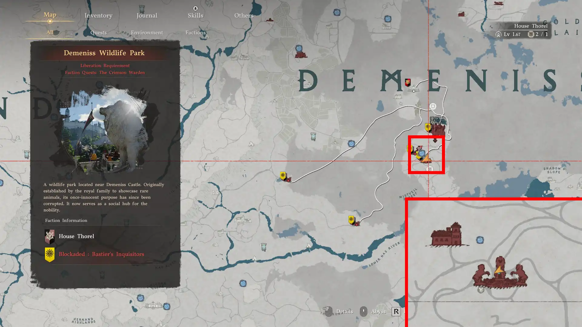 Crimson Desert Gold Bar Farming Wildlife Park Nobles