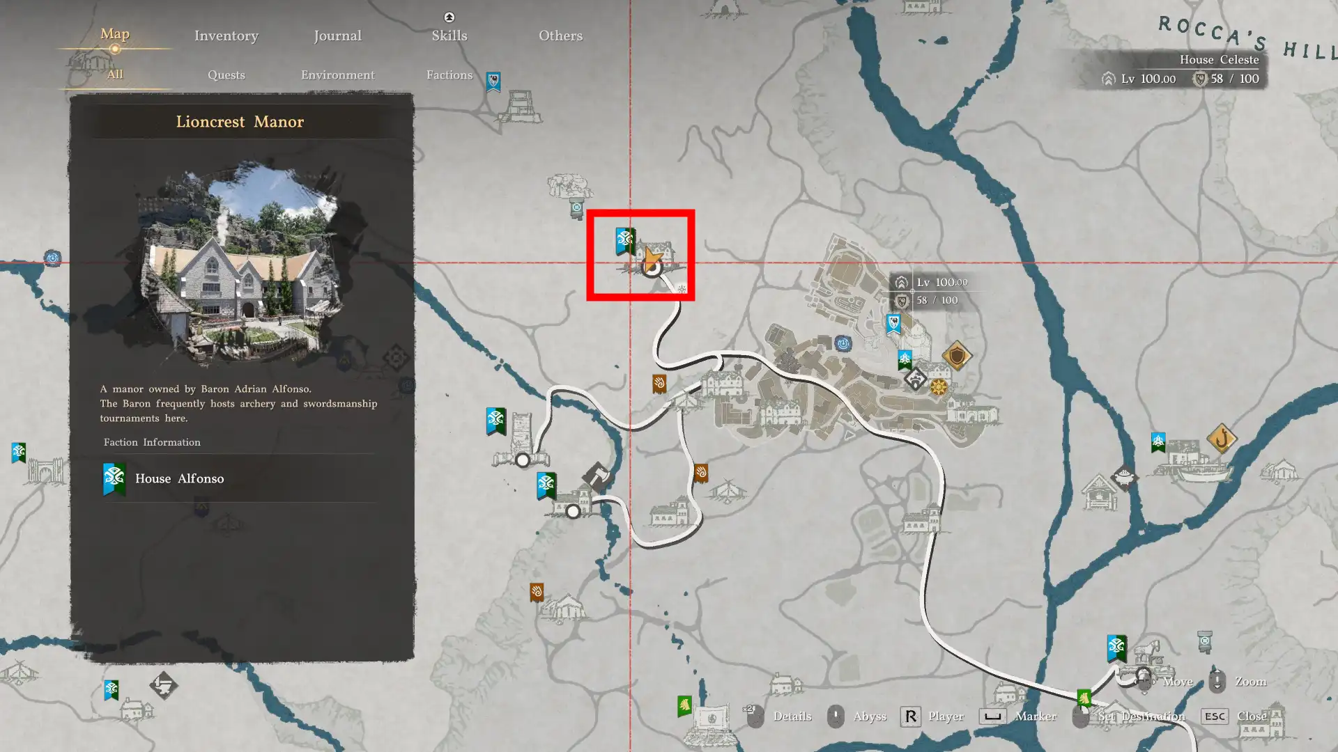 Crimson Desert Lioncrest Manor Goldbar