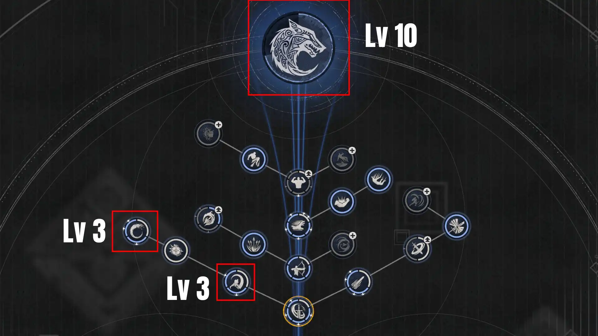 Crimson Desert Midgame Build Blue skills