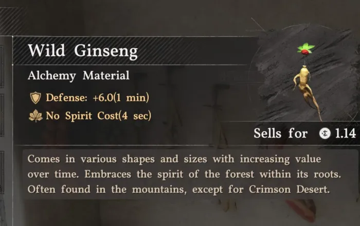 How To Get Wild Ginseng Crimson Desert Location