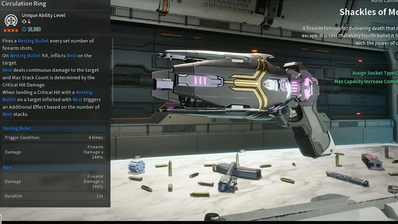 The First Descendant Shackles of Mortality Build