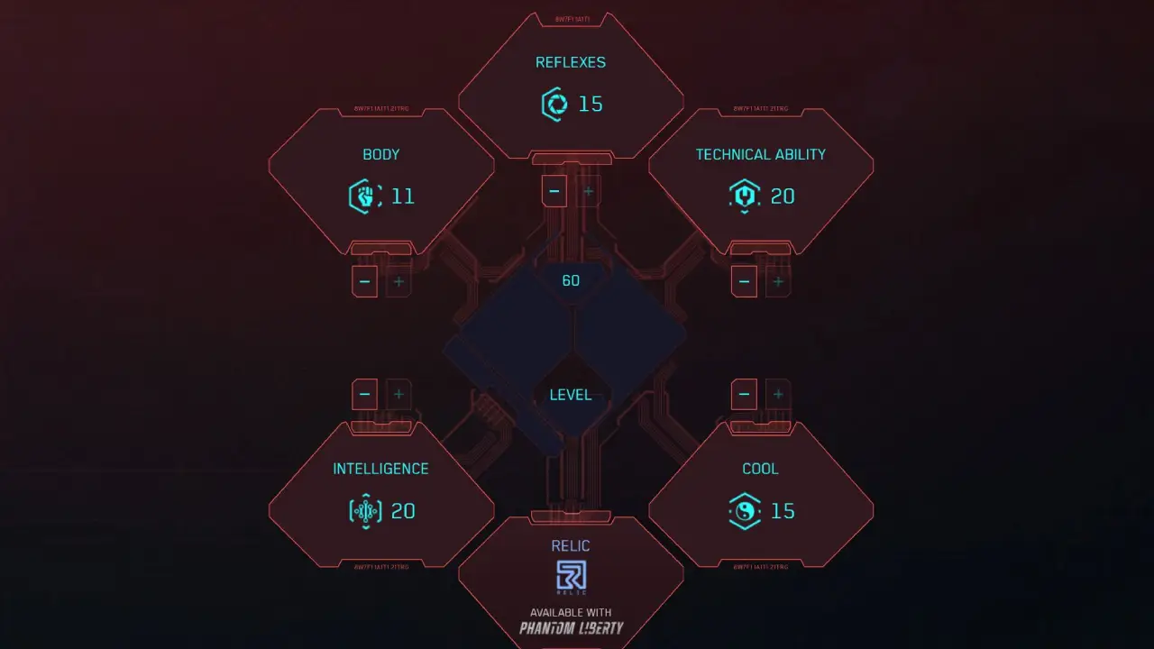 Cyberpunk 2077 Lucy Build Attributes Endgame