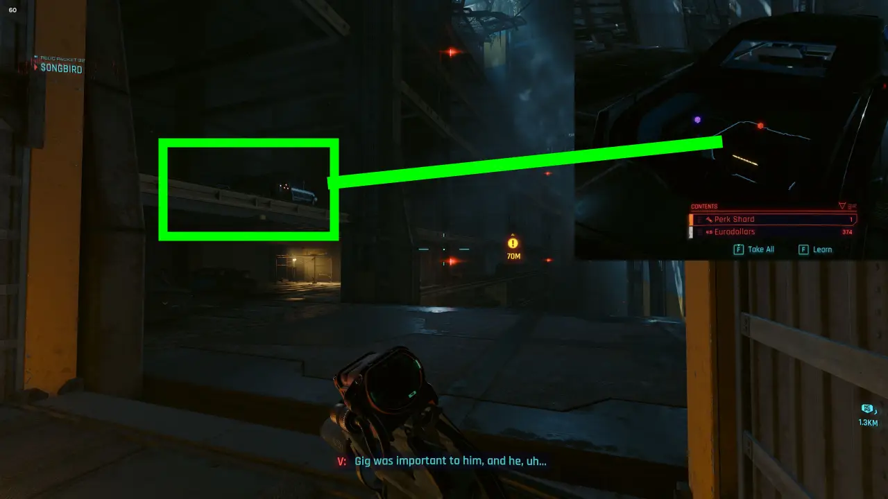 Cyberpunk 2077 Perk Shard 11 Location Dog Eat Dog Quest DLC