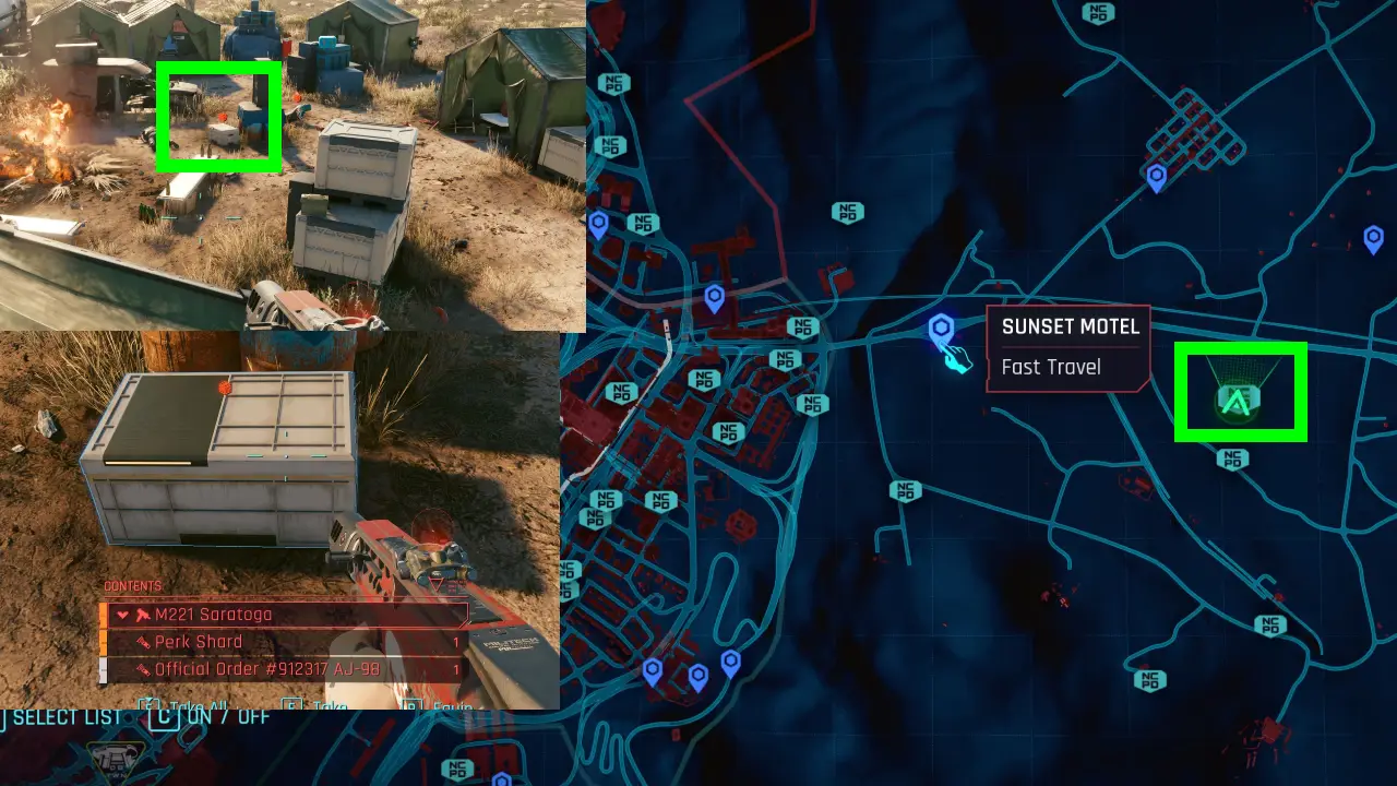 Perk Shard 4 Badlands NCPD Crime Cyberpunk 2077