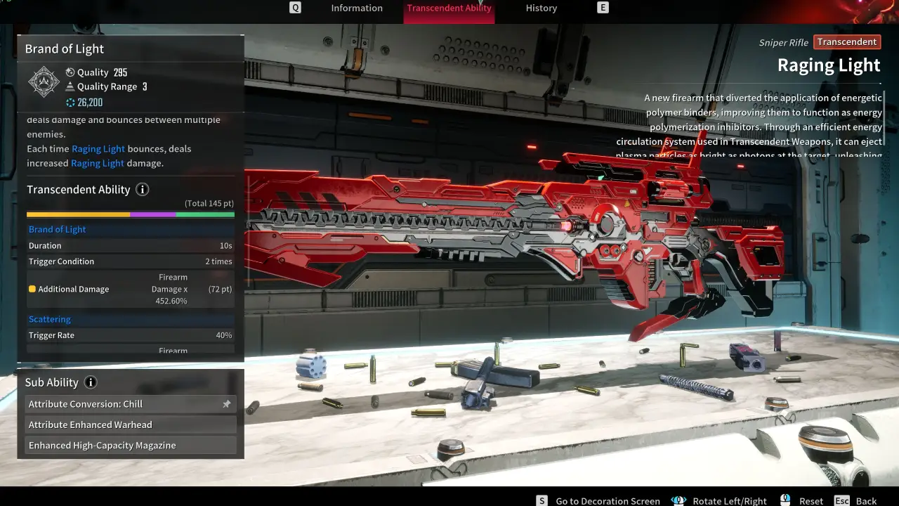 The First Descendant Raging Light Build Modules