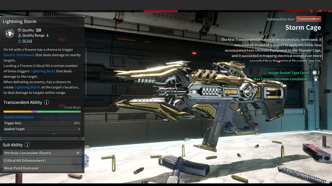 The First Descendant Storm Cage Build Lightning Storm