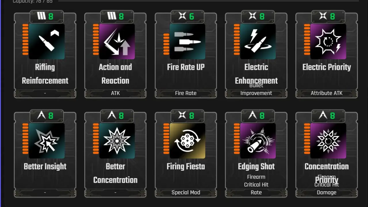 The First Descendant Storm Cage Build Modules Spec