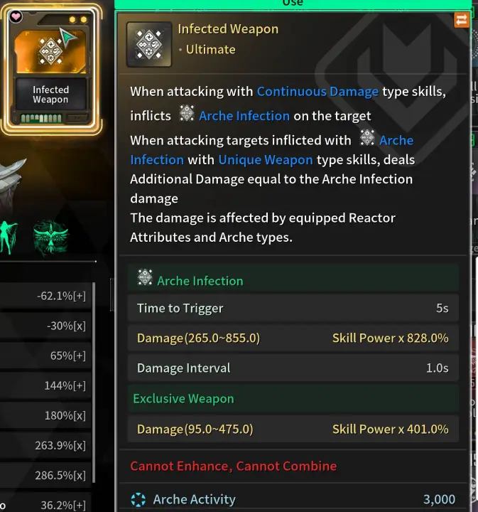 TFD Raven Infected Weapon