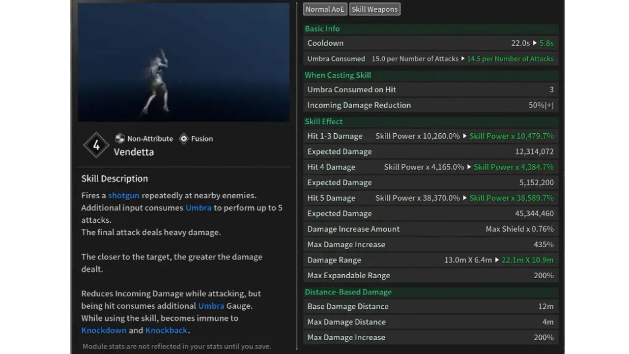TFD Raven Vendetta Skill