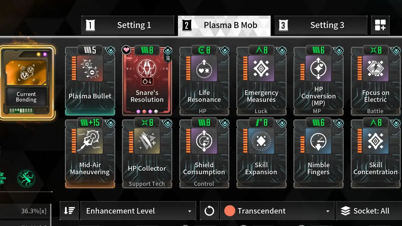 The First Descendant Ines Build Modules