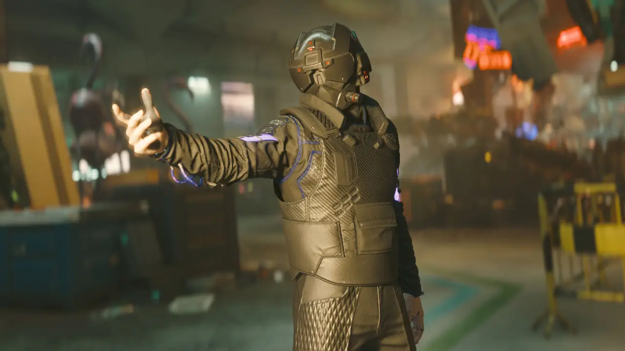 Cyberpunk 2077 Cyberninja Outfit Showcase 2