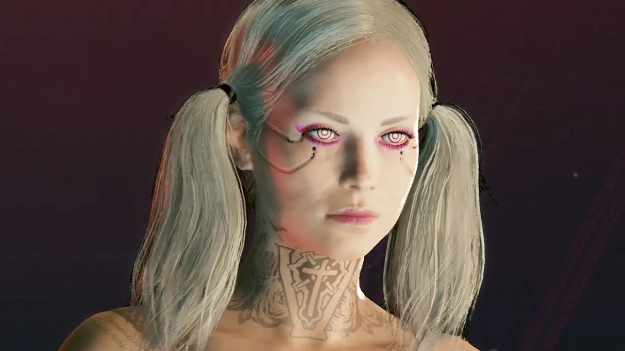 Cyberpunk 2077 Rebecca Character Creation Preset