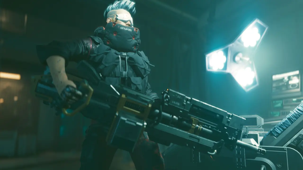 Cyberpunk 2077 Adam Smasher Outfit Ingame No Mods