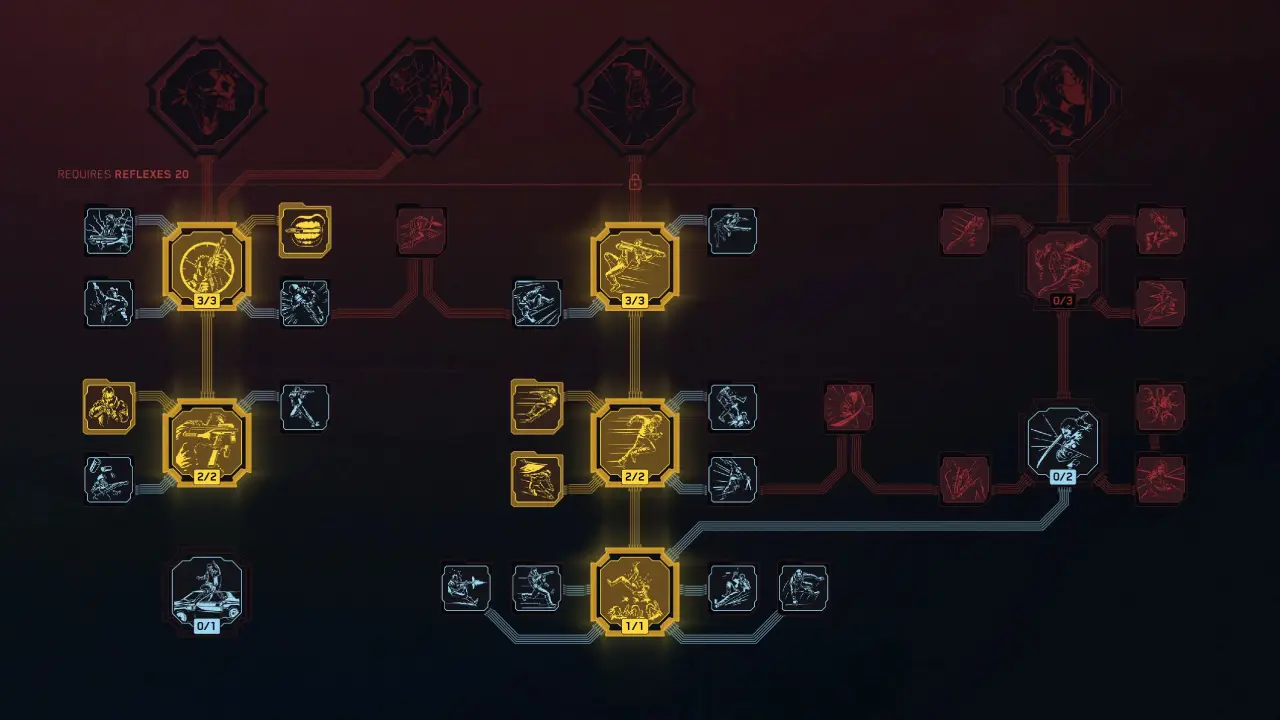 Cyberpunk 2077 D Netrunner Build Reflexes Perks
