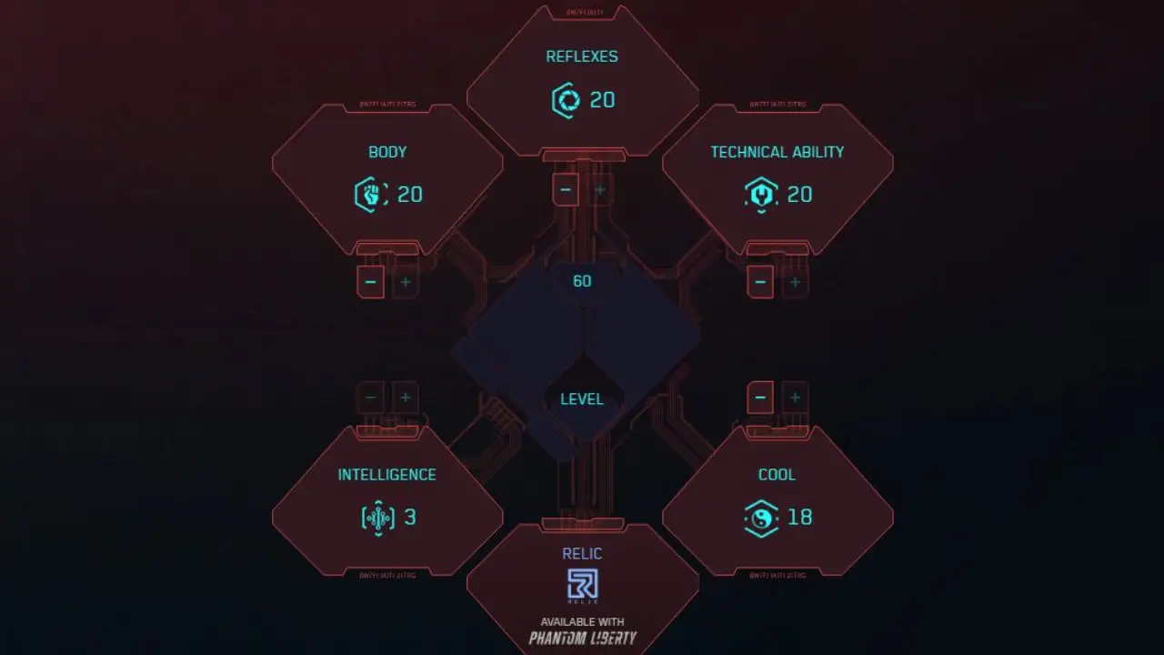 Cyberpunk 2077 Talia Yang Build Max Attributes