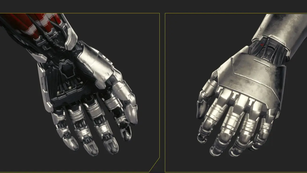 Johnny Silverhand Build Cyberware Items